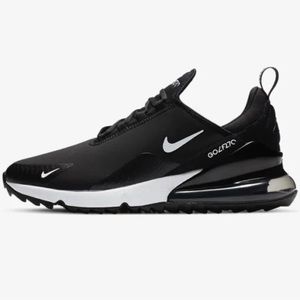 New Nike Air Max 270 G Golf Shoes Black/Hot Punch/White CK6483-001